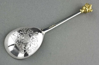 Queen's Silver Jubilee Commemorative Silver Spoon - 1952-1977